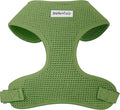 No Pull Dog Vest Harness for Small&Medium Dogs, Side Clip Adjustable Pet Vest, Soft Breathable, Fashion Dog Harnesses for Walking, Running, Shopping (Khaki Green, M)
