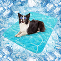 SCENEREAL Upgraded Dog Cooling Mat for Small Meduim Breeds Dogs, 28"x40" Reversible Self- Cooling Mat for Summer Heat, Ice Cool Soft Pet Throw Blanket Use in Couch, Car, Seat,Bed- Machine Washable