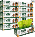 ALAGPRO® 2,000 Commercial Grade Dog Waste Station Refill Roll Bags - Fits Any Pet Waste Station - 45% Thicker than Competitor Bags - 10 Rolls of 200 Bags for Backyard, Parks & HOA's