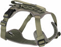 TUG Grab Dog Harness | Integrated Traffic Leash Magnetically Attached for Quick Control (Small/Green)