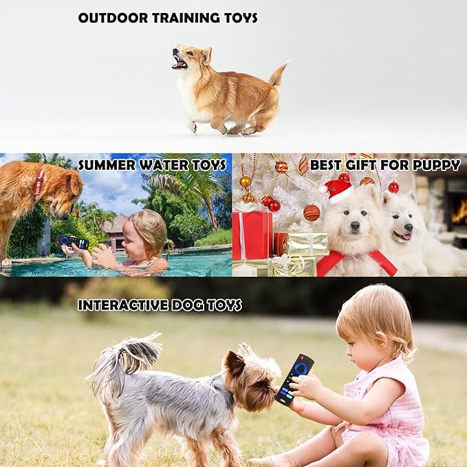Remote Control Shaped Puppy Teething Toy, BPA-Free Chew Toy for Small Puppies, Relieve Teething Pain & Reduce Boredom (Black)