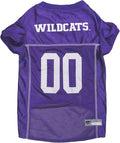 Pets First NCAA College Kansas State Wildcats Mesh Jersey for DOGS & CATS, Large. Licensed Dog Jersey with your Favorite Football/Basketball College Team