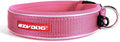 EzyDog Neo Dog Collar - Waterproof & Reflective Dog Collar with Soft Padded Neoprene for Comfort & Durable Nylon – Features Quick Release Buckle and Built-in ID Clip (Large, Pink)