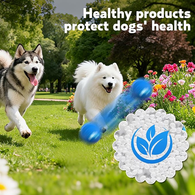 Smart Interactive Dog Toy, Dog Toys for Aggressive Chewers, Moving Jumping Vibrating - 3 Modes IPX7 Waterproof Rating, E-TPU Material for Medium and Large Dogs, Indoor & Outdoor (Blue)