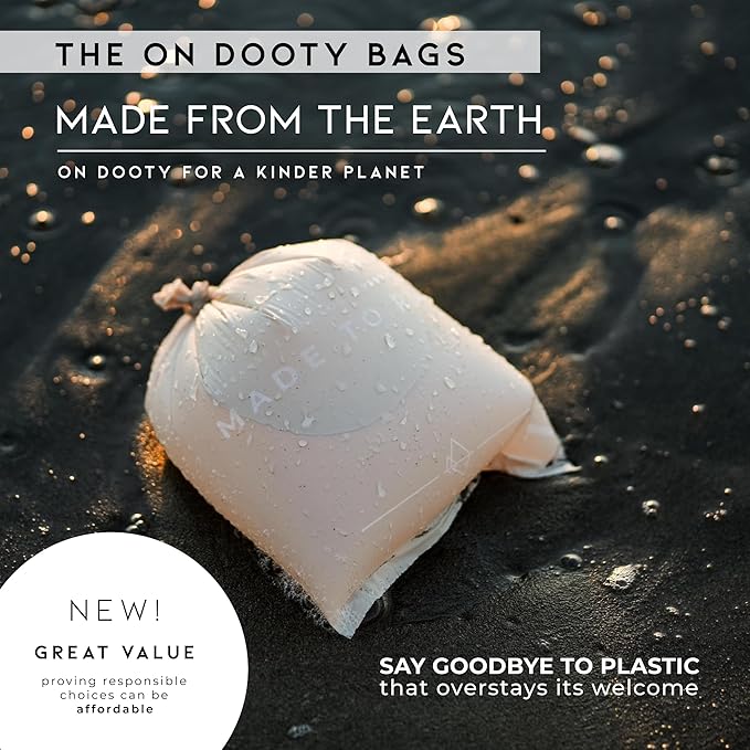 MADE TO ROAM On Dooty Bags - Plant Based Dog Poop Bag Rolls, Extra Thick, Leak Proof, Unscented Dog Waste Bags (Set of 3 Boxes, 270 Bags Total) - Alaska Daybreak