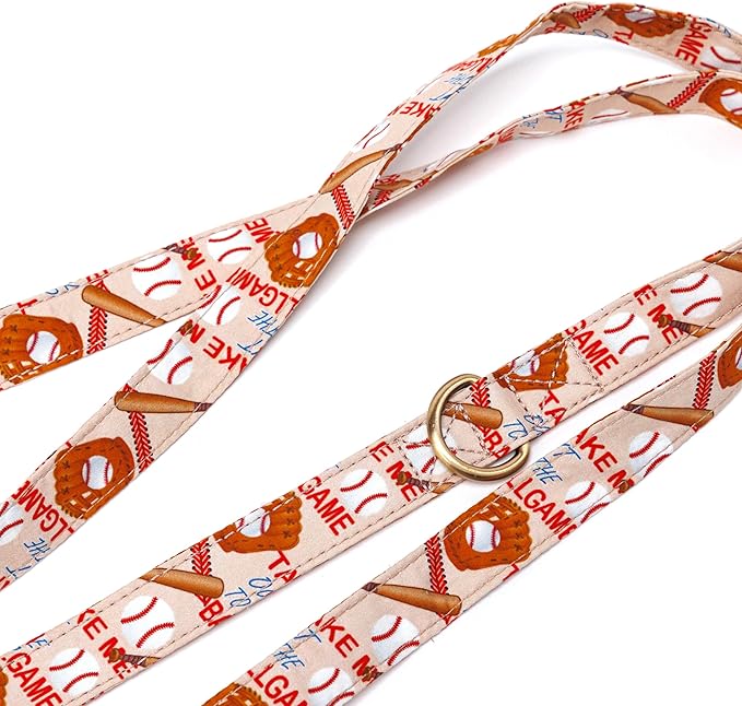 Organic Cotton Dog Leash for Small,Medium and Large Breed,Brass Hardware Pet Leash for Walking,Running and Training 6FT