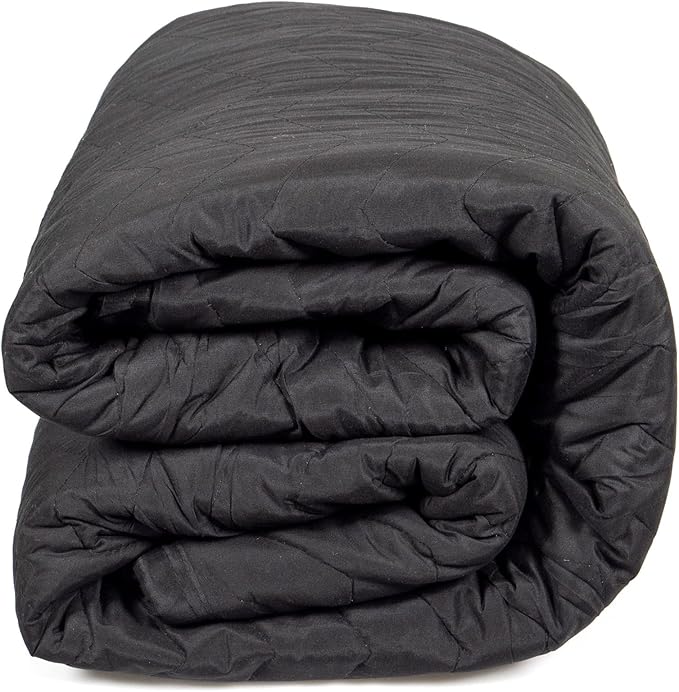 US Cargo Control 96"x80" Extra Large Sound Dampening Blanket with Grommets, Machine Washable, 12 Pounds
