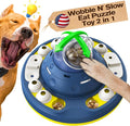 KADTC 2 Levels of Step-by-Step Challenge,Beginner to Advanced,Large Size Dog Puzzle Feeder Toy - U.S. Brand - Design Shake-to-Release Treat Food Dispenser for Dogs Mental Stimulation Enrichment Toys