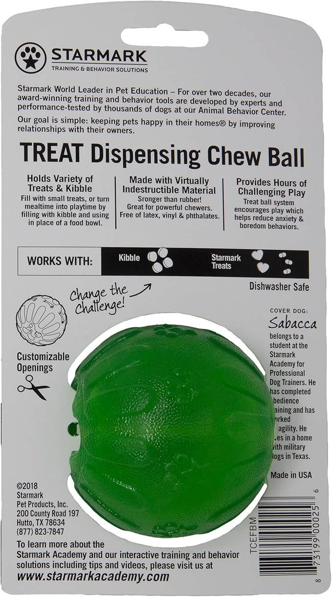 Treat Dispensing Chew Ball, Medium