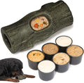Interactive Dog Toys for Aggressive Chewers, Long-Lasting Frozen Dogs Treat Holder to Keep Them Busy, Indestructible Dog Enrichment Toys - Reduce Anxiety, Safe for Large and XL Breed