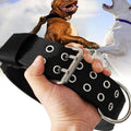 Large Dog Collar - Black Heavy Duty Collars for Gaint Breed Dogs, 2 inch Wide with Handle Strong Nylon and Stainless Hardware Tactical Collar, Good Choice for Large Dogs 13.5-19 in