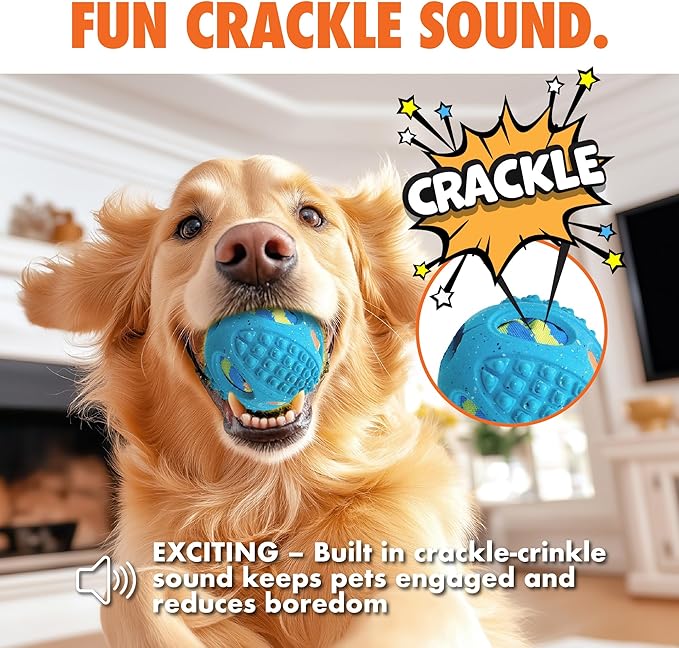 Max Fusion Made with Nike Grind, Arlee Meteor Ball Dog Toy, Toys for All Dogs, Durable & Natural Rubber Chew Toy for Play, Fetch & Chewing, Small, Yellow, 1 Count