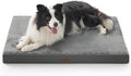 Bedsure ComfyFleece XL Dog Bed for Crate - Extra Large Orthopedic Pet Beds with Removable Washable Cover, NOT Waterproof Egg Crate Foam Mat for Pets Up to 80 lbs, 41"x27"x3.3", Not for Chewers
