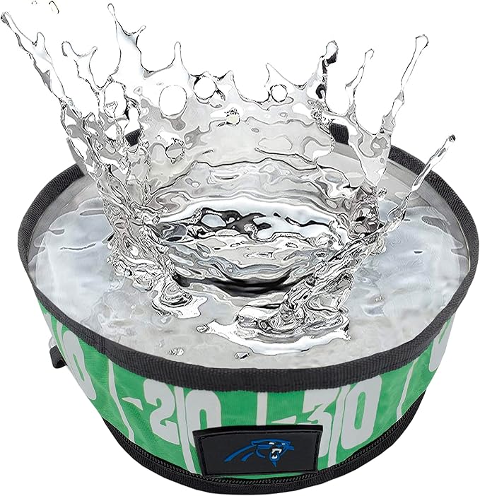 Pets First NFL Collapsible Pet Bowl