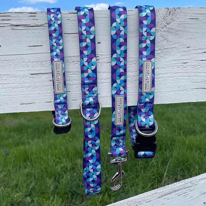 Lucky Love Dog - Adjustable Dog Collar with Easy Click Buckle for Large Dogs, Durable, & Comfortable for Male & Female Dogs, Pet Collar for Puppies & Adult Ones - Jasper, XL