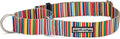 Lucky Love Dog Wide Martingale Dog Collar - No-Slip, Durable, & Soft Webbing 1.5 inch Martingale Collar for Dogs Male and Female - Ideal for Training & Walking - Hippie, XL
