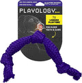 Playology Dog Toys | Dri-Tech Dental Rope Toy for Dogs - Gentle on Teeth | Jumbo Pork Sausage Scented Toy - Easy to Clean and Made from Non Toxic Materials