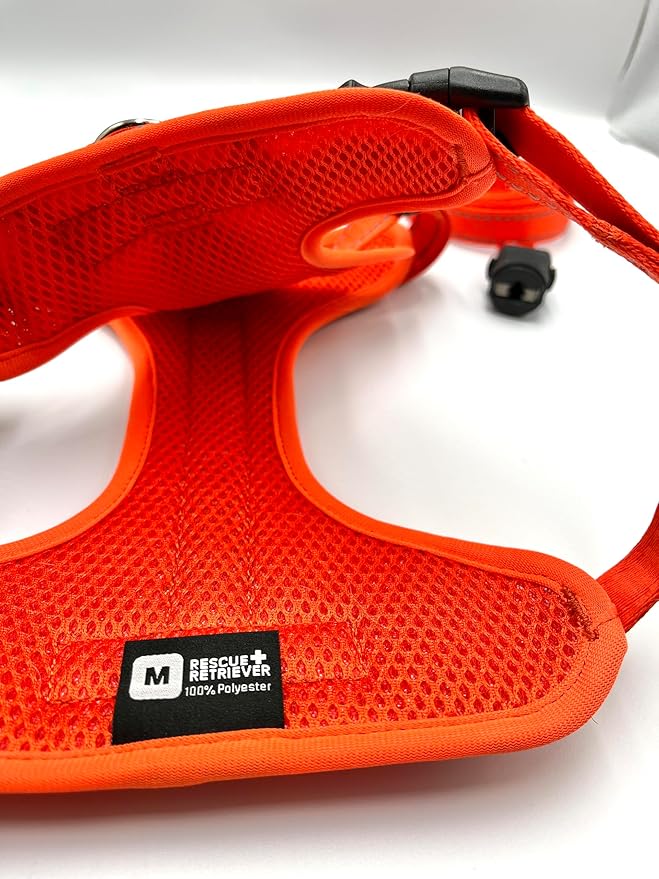 Clickette™ Magnetic Locking Harness and Leash (Orange, Large)