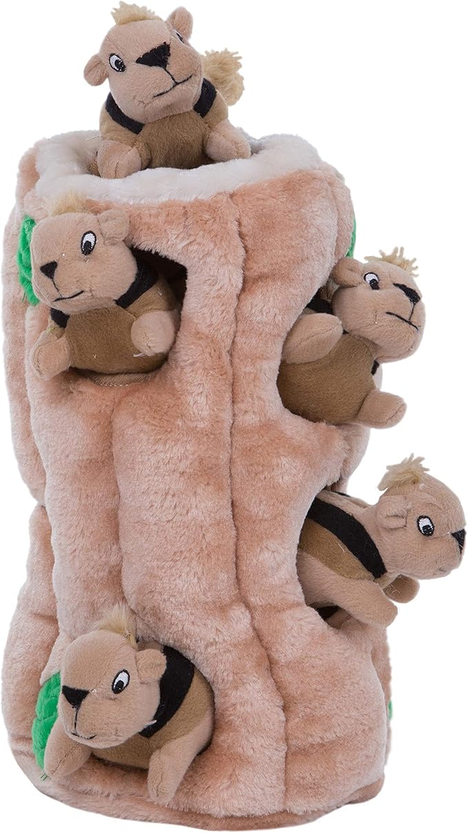 Outward Hound Hide A Squirrel Plush Dog Toy Puzzle, XL, Hedgehogz Plush Dog Toy, Medium