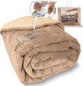 Sacred Weapon Splash Blanket – Plush Deluxe Mattress Protector – VIP Waterproof Fleece Blanket – Boonger Blanket with Moisture Barrier, Stain Proof & Washable – Queen/King Size Beige 80"x80"