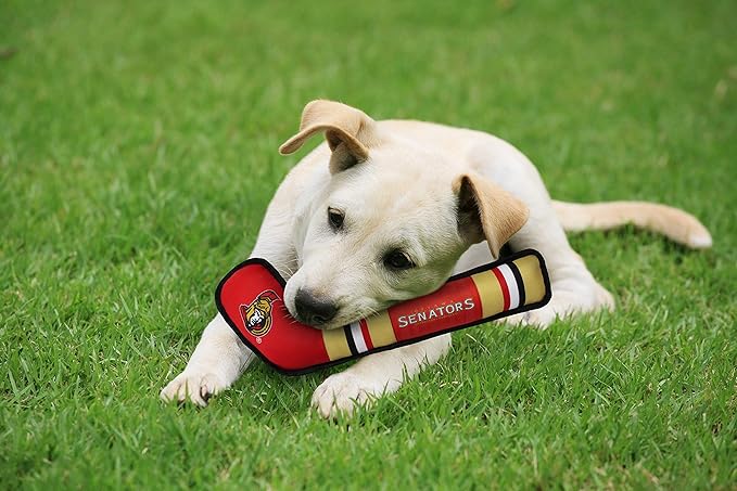 Pets First NHL Ottawa Senators Stick Toy for Dogs & Cats. Play Hockey with Your Pet with This Licensed Dog Tough Toy Reward!, 16 inches Long