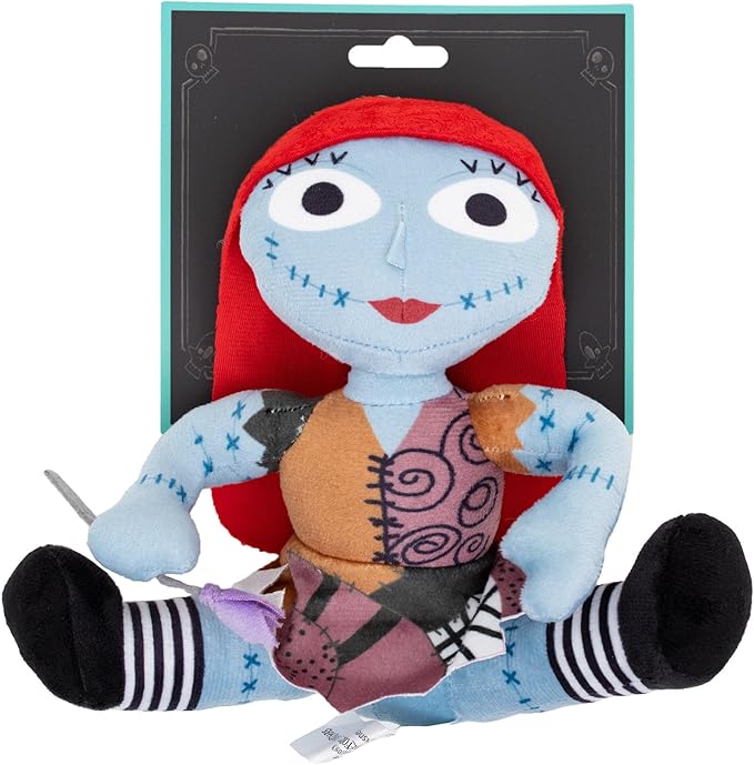 Buckle-Down Disney Dog Toy, The Nightmare Before Christmas Sally Sitting Pose Pet Toy, Plush