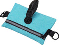 Dog Poop Bag Holder, Pet Waste Bag Dispenser Dog Treat Pouch with Zipper Oxford Cloth Portable Reusable Easy Cleanup(1Pcs, Dark Green), Intended for Outdoor/Travel/Walking
