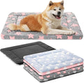 VitalCozy 4 Pcs Dog Crate Pads, Ultra Soft Warm Washable Anti-Slip Kennel Bed Mat for Pets, Reversible, Replaceable, Cozy Cage Liner for Small Medium Large Dogs and Cats(20 x 30 x 1.6 Inch,Colorful)