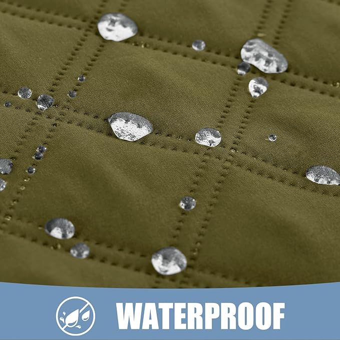 Smiry Waterproof Dog Bed Cover Pet Blanket, Soft Washable Dog Blanket for Furniture Bed Couch Sofa Reversible, Checkered (30"x70", Green/Navy)