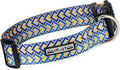 Lucky Love Dog Wide Dog Collar - Adjustable, Durable, Soft Webbing, & Comfortable 1.5 inch Wide Collar for Dogs Male and Female with Strong Buckle - Murphy, Large