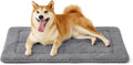 Bedsure Washable Dog Crate Bed for Large Dogs, Soft Foam Floor Pet Mat, Versatile Lightweight Pet Crate Pad for Cages