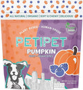 PETIPET Plant-Based Pumpkin Dog Treats - Pumpkin, Carrot, Apple, and Blueberry Soft & Chewy - Vegetarian, Vegan Dog Treats with Organic Ingredients - Low-Protein, Hypoallergenic, Gluten-Free