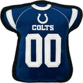 The 1st Ever Tough but Smooth Dog Toy NFL Indianapolis Colts Football Jersey Tough Pet Toy. A Premium Quality Doggie Toy with Built-in Squeaker. Sports Fans Favorite Chew Toy