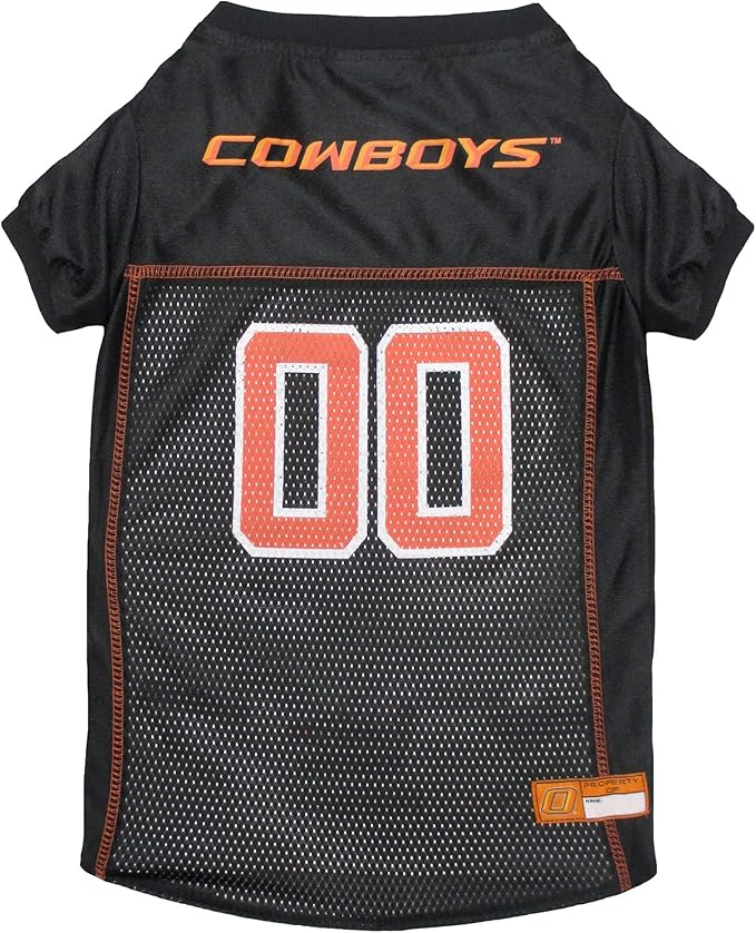 Pets First OKS-4006-XL Oklahoma State Mesh Jersey, multi, one size