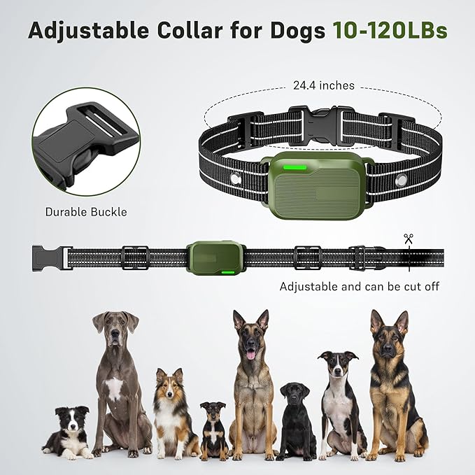 Dog Shock Collar with Remote Control (Latest Model) - 4200FT Dog Training Collar, Dog Shock Collar, Bark Collar - Shock Collar for Dogs for Small, Medium, Large Dogs