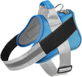 Bolux Dog Harness, No-Pull Reflective Dog Vest, Breathable Adjustable Pet Harness with Handle for Outdoor Walking - No More Pulling, Tugging or Choking