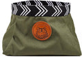 Wilderdog Backpacking Bowl - Holds Food & Water Up to 64oz - Olive
