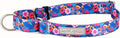 Lucky Love Dog Martingale Dog Collar - Adjustable, No-Slip, Durable, & Soft Webbing Collar for Male and Female Dogs Ideal for Training & Walking - Zuzu, Small