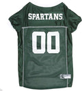 Pets First NCAA College Michigan State Spartans Mesh Jersey for DOGS & CATS, Medium. Licensed Dog Jersey with your Favorite Football/Basketball College Team