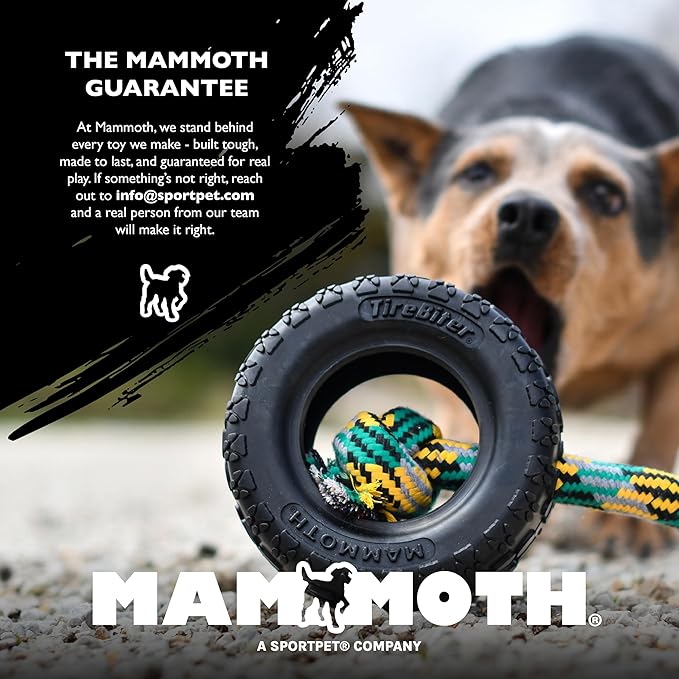 Chew King by Mammoth Premium Treat Dispensing Dog Toy, Durable Natural Rubber Chew Toy with Bacon Flavor, Safety Air Vent, Interactive Enrichment Toy for Aggressive Chewers, XXL - Orange