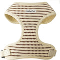 No Pull Dog Vest Harness for Small&Medium Dogs, Side Clip Adjustable Pet Vest, Soft Breathable, Fashion Dog Harnesses for Walking, Running, Shopping (Beige, M)