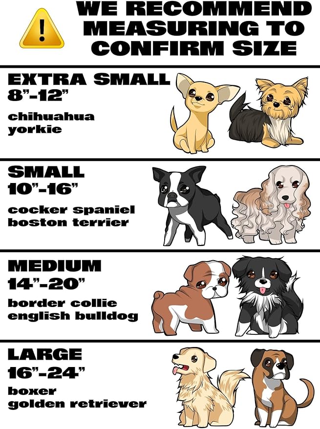 Go Go Cute Puppy- Personalized Dog Collars - Custom Embroidered Collar with Pet Name & Phone Number - 4 Adjustable Sizes - 9 Bright Colors for Boy and Girl Dogs