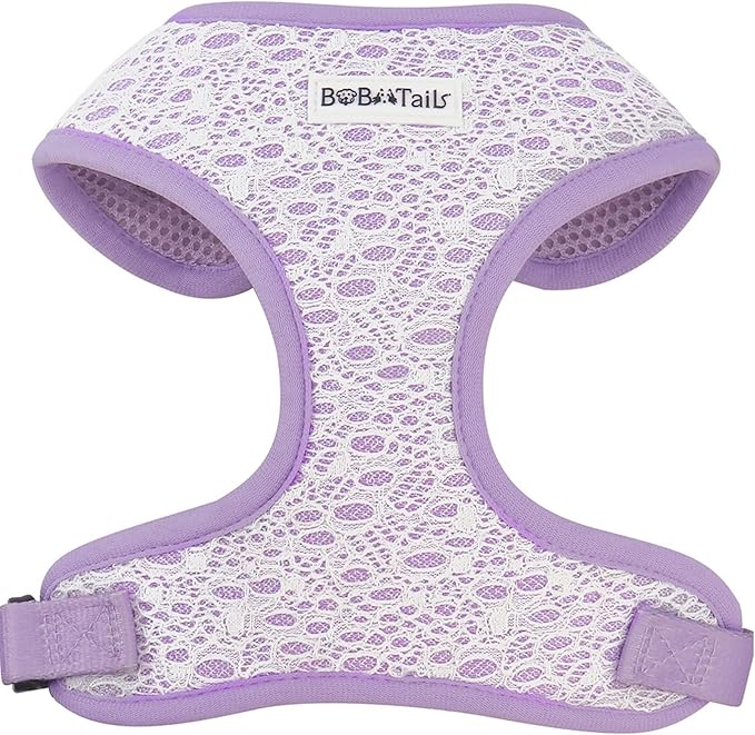No Pull Dog Vest Harness for Small&Medium Dogs, Side Clip Adjustable Pet Vest, Soft Breathable, Fashion Dog Harnesses for Walking, Running, Shopping (Purple, S)