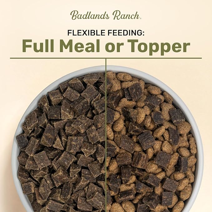 BADLANDS RANCH by Katherine Heigl – Superfood Complete Air-Dried Beef Dog Food – High Protein with Superfoods for Daily Wellness & Consistent Nutrition – 64 oz (Pack of 2)