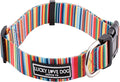 Lucky Love Dog - Adjustable Dog Collar with Easy Click Buckle for Small Ones, Durable, & Comfortable for Male & Female Dogs, Pet Collar for Puppies & Adult Dogs - Hippie, XS