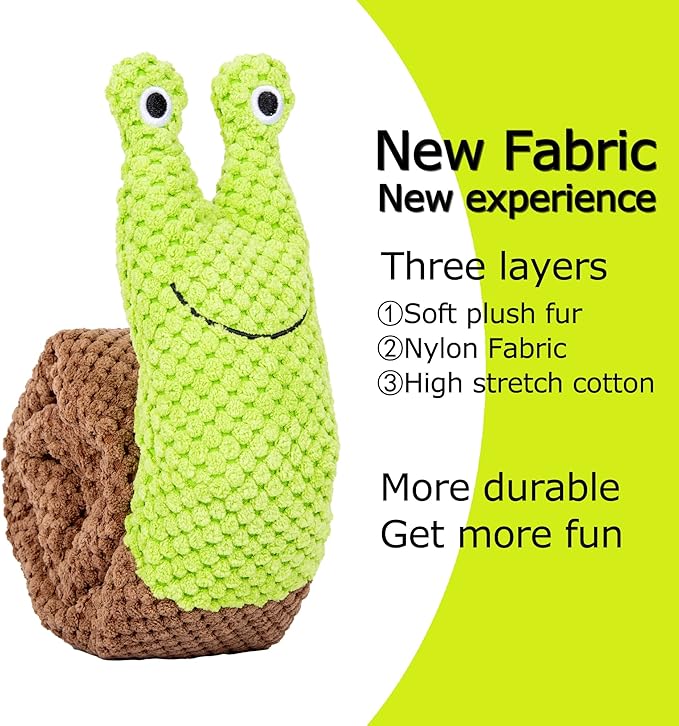 Squeaky Dog Toys Treat Dispensing Dog Puzzle Toys Stress Release Game for Boredom Enrichment Toys Stuffed Snuffle Toy Plush Puppy Chew Toy for Small Medium and Large Dogs