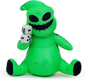 Buckle-Down Disney Dog Toy, The Nightmare Before Christmas Oogie Boogie Dice Sitting Pose Pet Toy, Plush