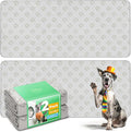 FXW Washable Pee Pads for Dogs, Leak-Proof & Non-Slip, Specifically Designed for FXW Rollick/Homeplus 32/40/45inch 8 Panels Dog Playpen, 43" x 98" Rectangle, Khaki, 2 Packs