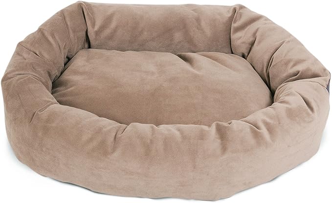 Majestic Pet Villa 32 Inch Shredded Memory Foam Dog Bed for Medium Sized Dog 32x23x7 Inch–Orthopedic Pet Bed - Washable Medium Puppy Mat with Head Support-Fern