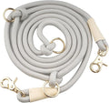 8.5ft Multifunctional Hands Free Nylon Rope Waist Dog Leash, Adjustable Shoulder Crossbody Walking Lead